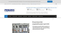 Desktop Screenshot of progres-automatyka.pl